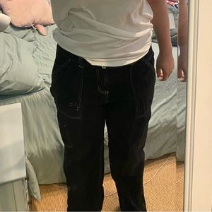 Black Cargo Pants